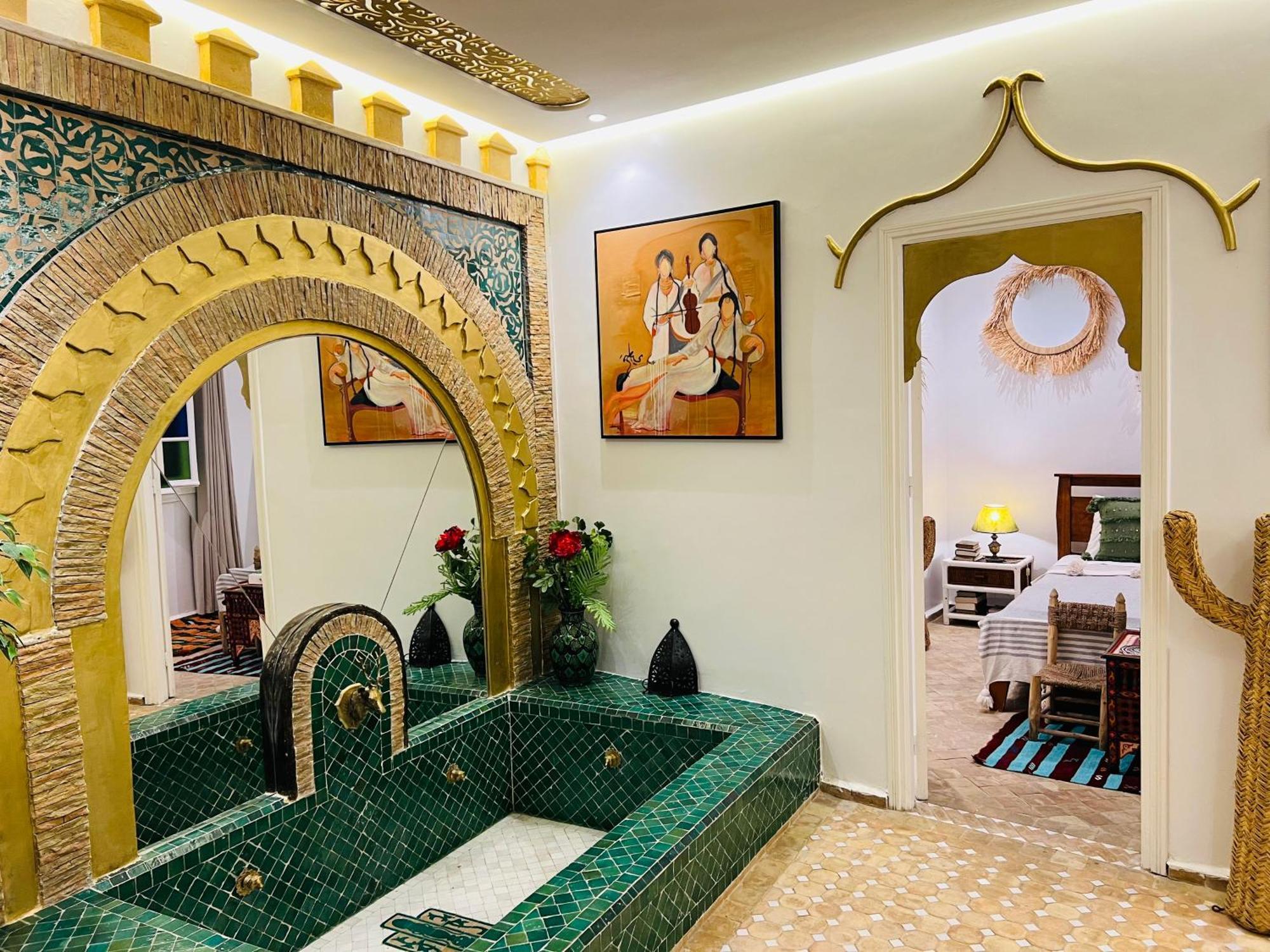 Art Riad Au Bord De La Mer 2 Эль-Джадида Экстерьер фото