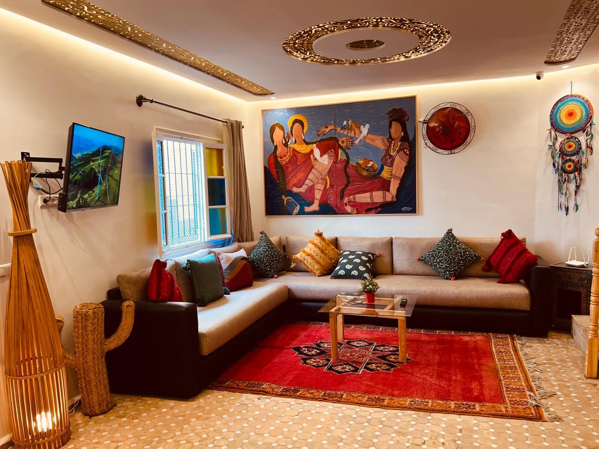 Art Riad Au Bord De La Mer 2 Эль-Джадида Экстерьер фото